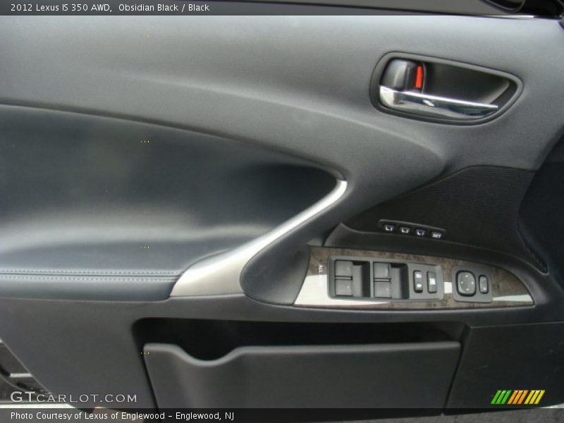 Obsidian Black / Black 2012 Lexus IS 350 AWD