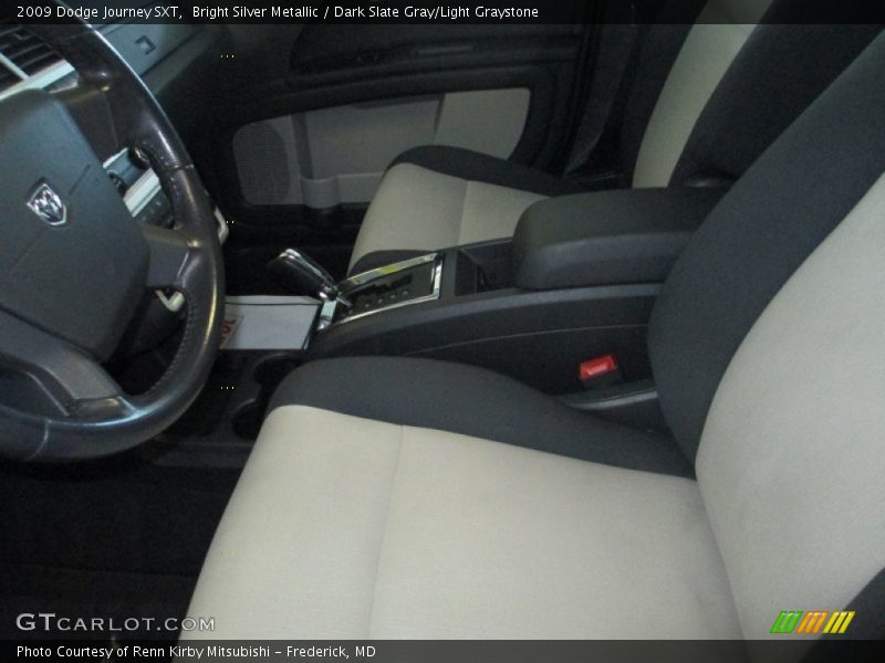 Bright Silver Metallic / Dark Slate Gray/Light Graystone 2009 Dodge Journey SXT