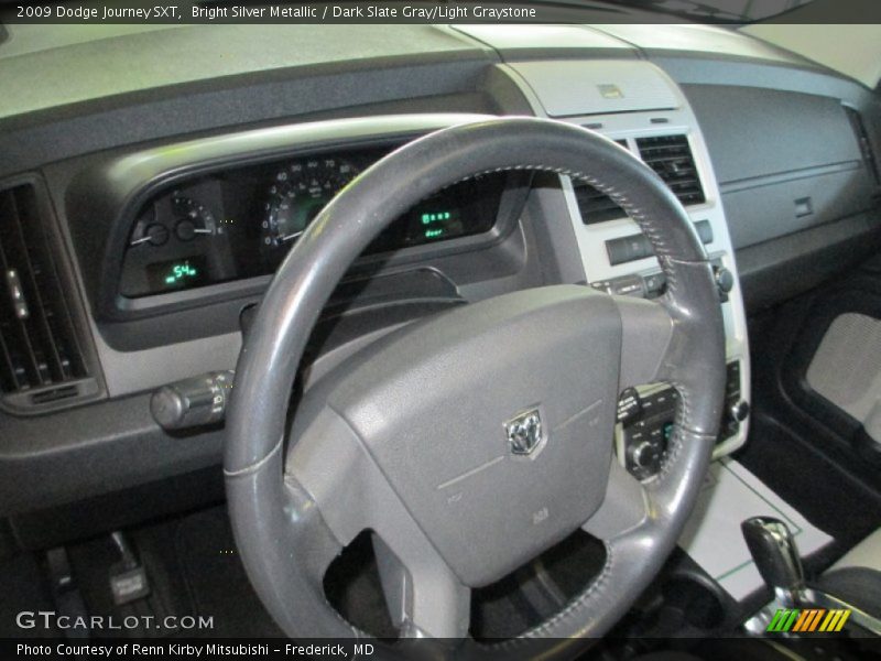 Bright Silver Metallic / Dark Slate Gray/Light Graystone 2009 Dodge Journey SXT