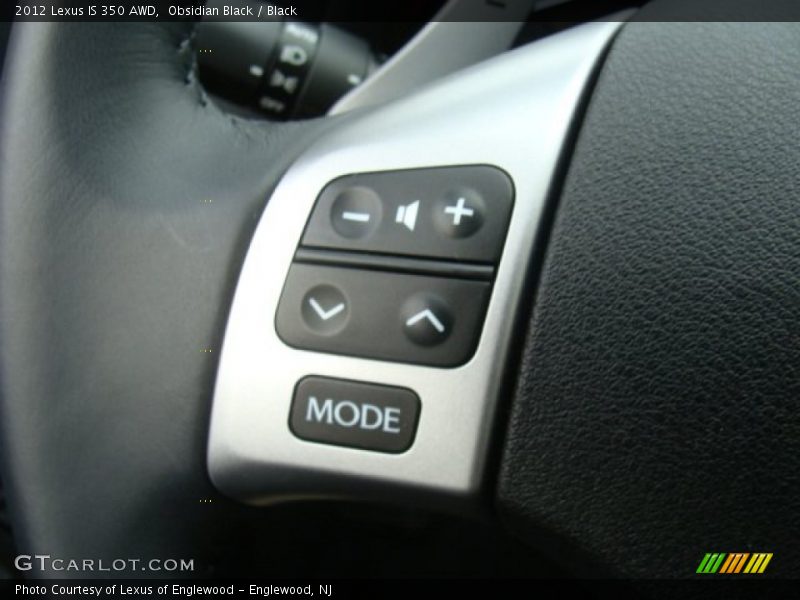 Obsidian Black / Black 2012 Lexus IS 350 AWD