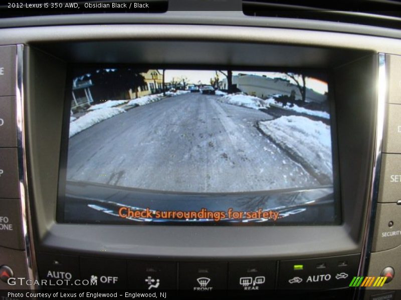 Obsidian Black / Black 2012 Lexus IS 350 AWD