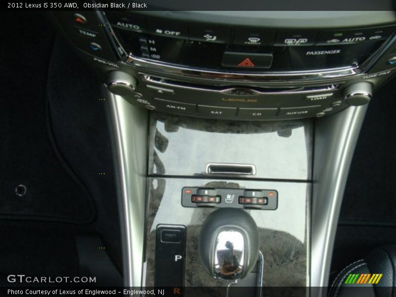 Obsidian Black / Black 2012 Lexus IS 350 AWD