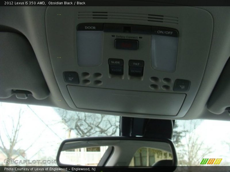 Obsidian Black / Black 2012 Lexus IS 350 AWD