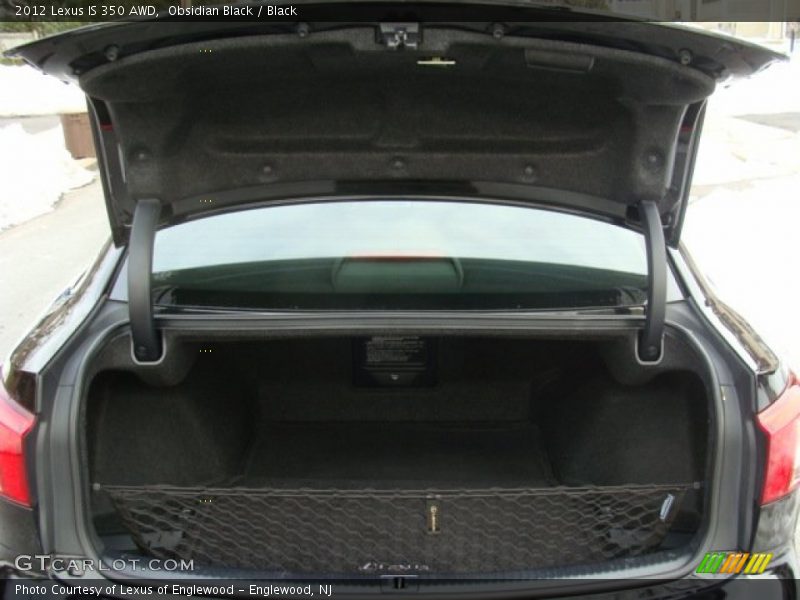 Obsidian Black / Black 2012 Lexus IS 350 AWD
