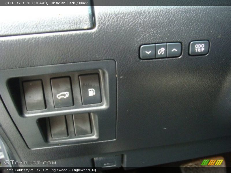 Obsidian Black / Black 2011 Lexus RX 350 AWD