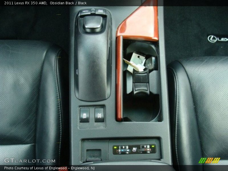 Obsidian Black / Black 2011 Lexus RX 350 AWD