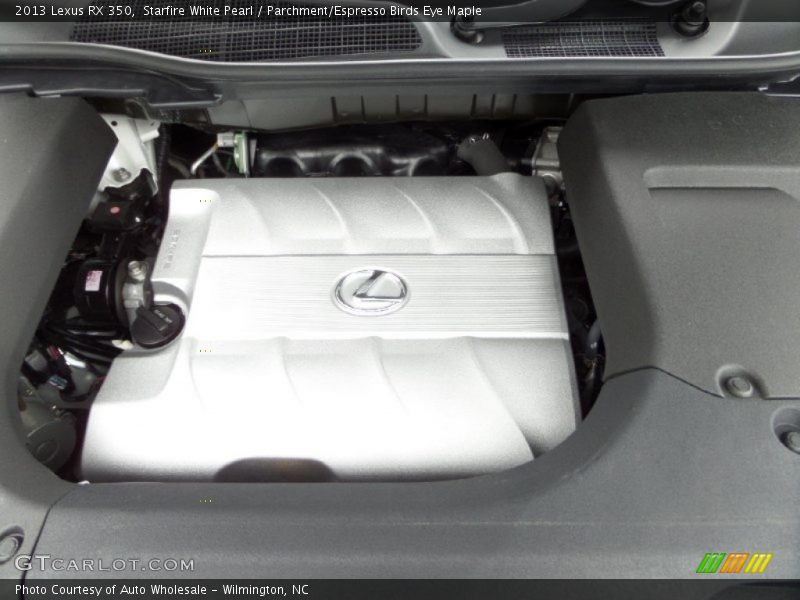 Starfire White Pearl / Parchment/Espresso Birds Eye Maple 2013 Lexus RX 350