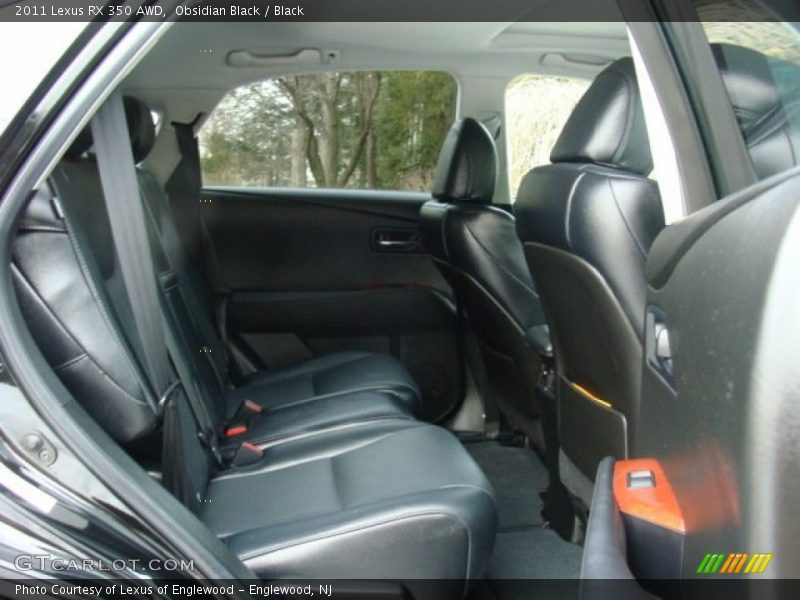 Obsidian Black / Black 2011 Lexus RX 350 AWD