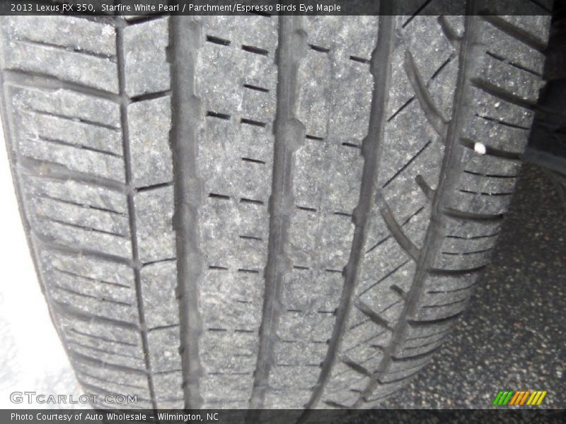 Starfire White Pearl / Parchment/Espresso Birds Eye Maple 2013 Lexus RX 350