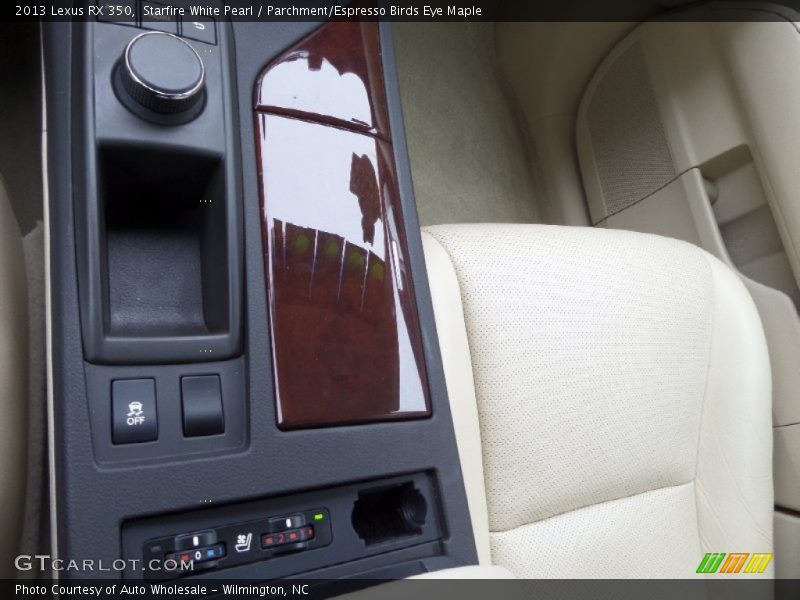 Starfire White Pearl / Parchment/Espresso Birds Eye Maple 2013 Lexus RX 350