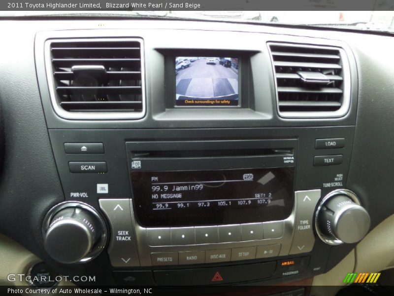 Blizzard White Pearl / Sand Beige 2011 Toyota Highlander Limited