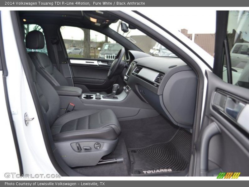 Pure White / Black Anthracite 2014 Volkswagen Touareg TDI R-Line 4Motion