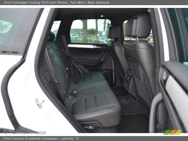 Pure White / Black Anthracite 2014 Volkswagen Touareg TDI R-Line 4Motion