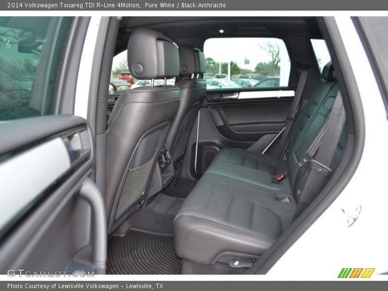 Rear Seat of 2014 Touareg TDI R-Line 4Motion