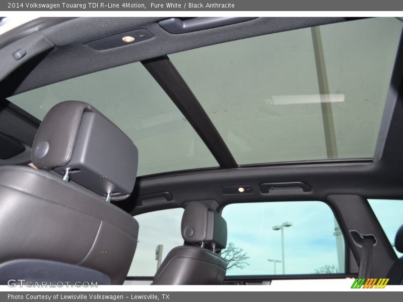 Sunroof of 2014 Touareg TDI R-Line 4Motion