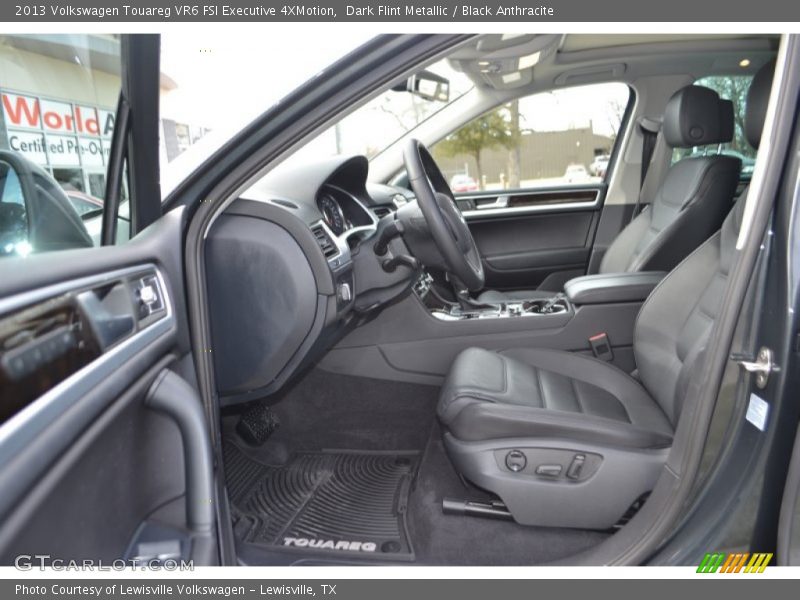  2013 Touareg VR6 FSI Executive 4XMotion Black Anthracite Interior