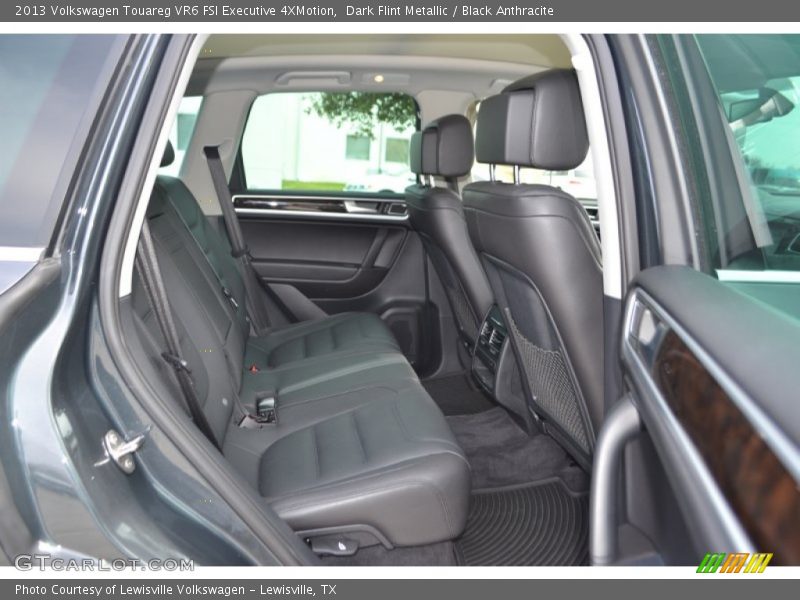 Rear Seat of 2013 Touareg VR6 FSI Executive 4XMotion
