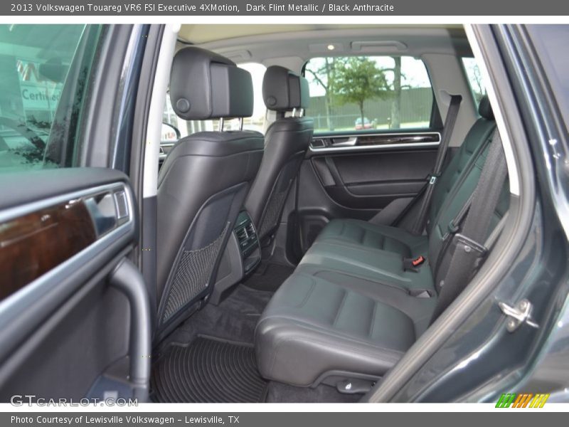 Rear Seat of 2013 Touareg VR6 FSI Executive 4XMotion