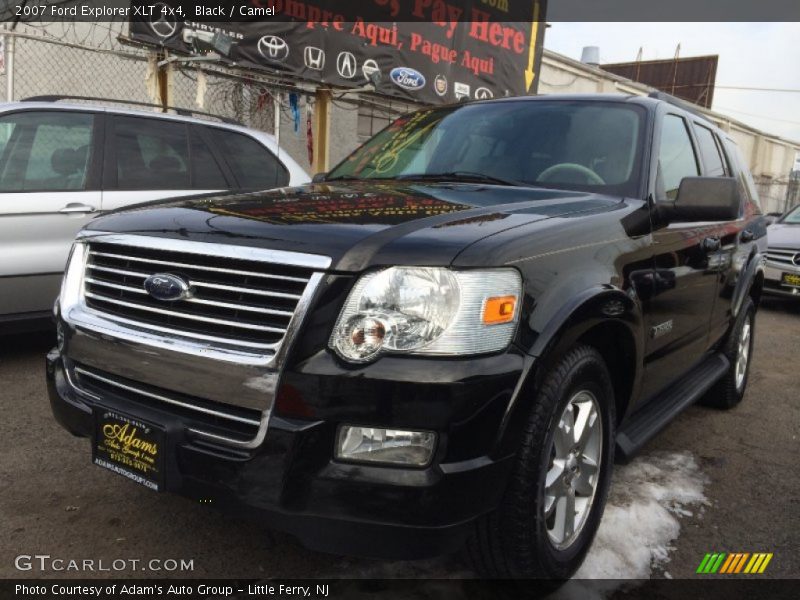 Black / Camel 2007 Ford Explorer XLT 4x4