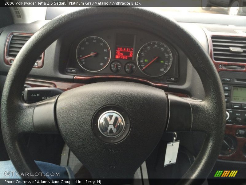 Platinum Grey Metallic / Anthracite Black 2006 Volkswagen Jetta 2.5 Sedan