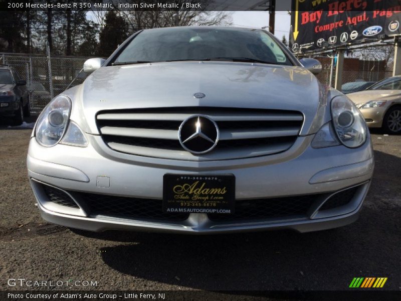 Iridium Silver Metallic / Black 2006 Mercedes-Benz R 350 4Matic