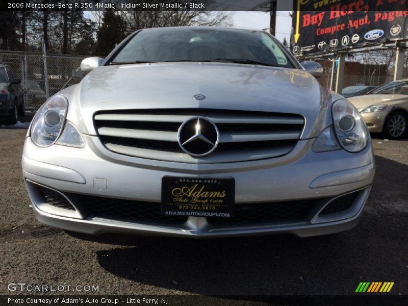 Iridium Silver Metallic / Black 2006 Mercedes-Benz R 350 4Matic