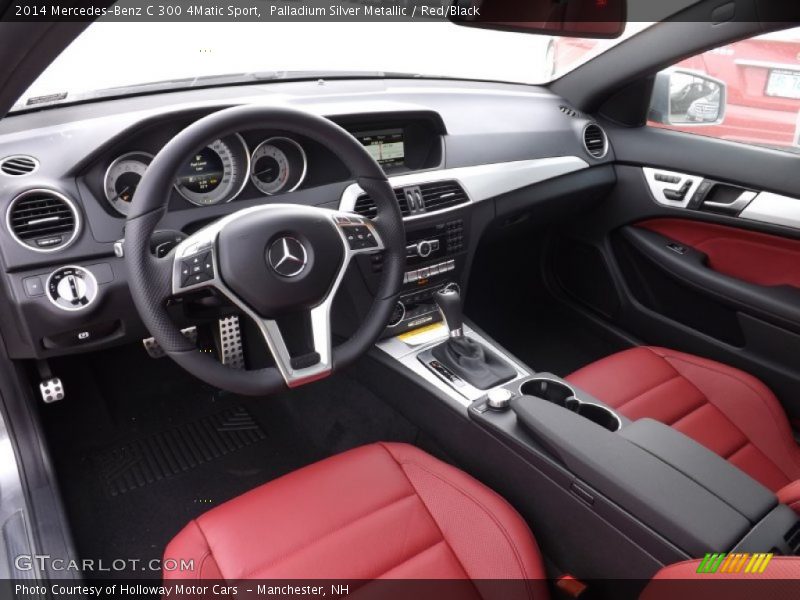 2014 C 300 4Matic Sport Red/Black Interior