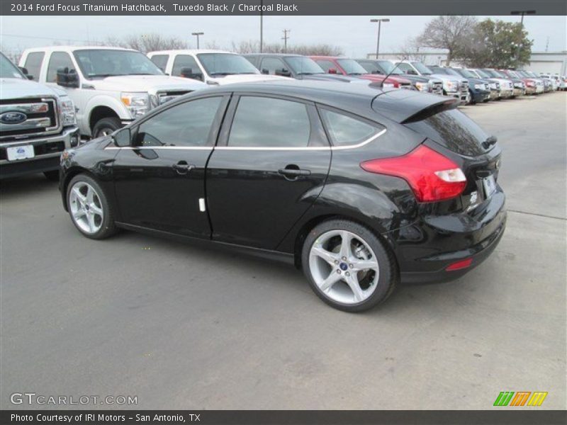 Tuxedo Black / Charcoal Black 2014 Ford Focus Titanium Hatchback