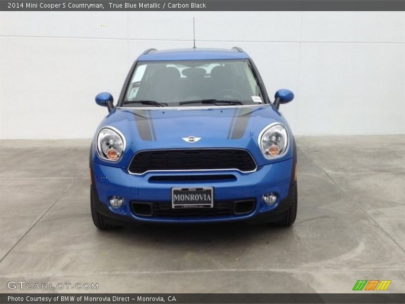 True Blue Metallic / Carbon Black 2014 Mini Cooper S Countryman