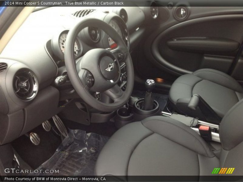 True Blue Metallic / Carbon Black 2014 Mini Cooper S Countryman