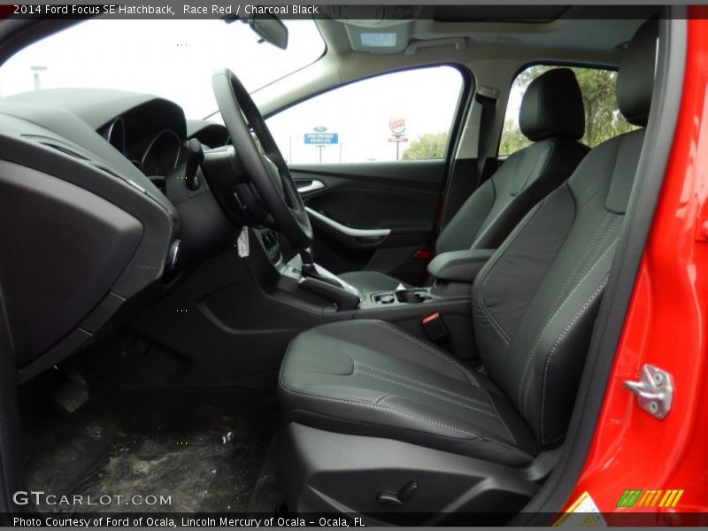 Front Seat of 2014 Focus SE Hatchback