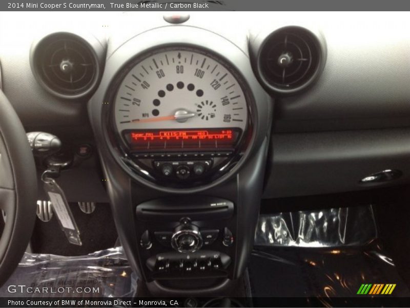 True Blue Metallic / Carbon Black 2014 Mini Cooper S Countryman