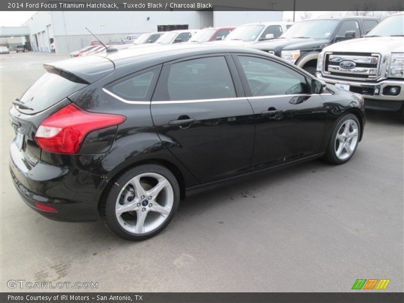 Tuxedo Black / Charcoal Black 2014 Ford Focus Titanium Hatchback