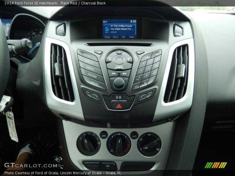 Controls of 2014 Focus SE Hatchback