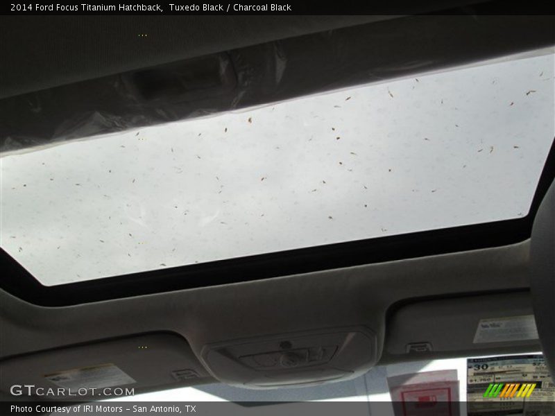 Tuxedo Black / Charcoal Black 2014 Ford Focus Titanium Hatchback