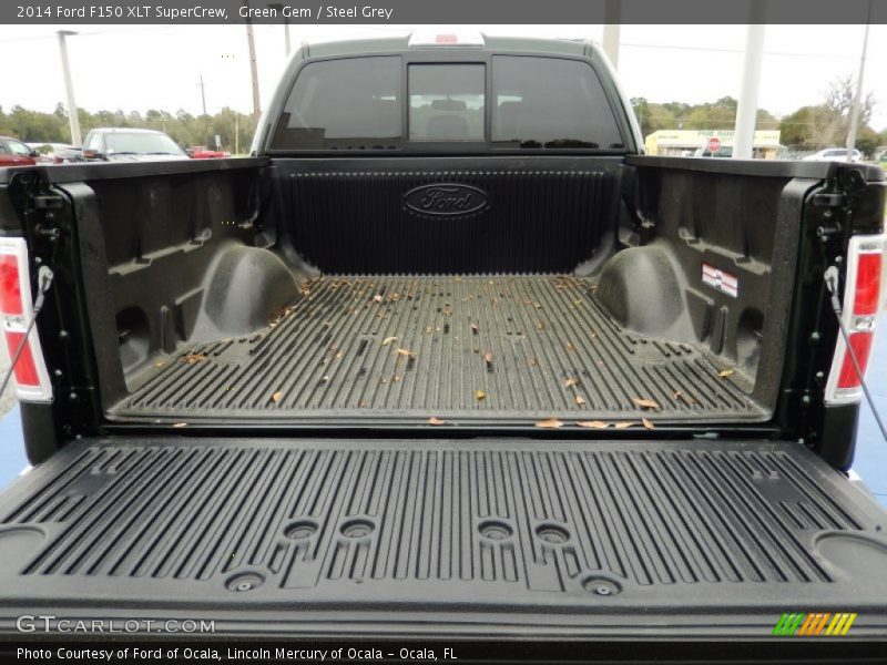 Green Gem / Steel Grey 2014 Ford F150 XLT SuperCrew