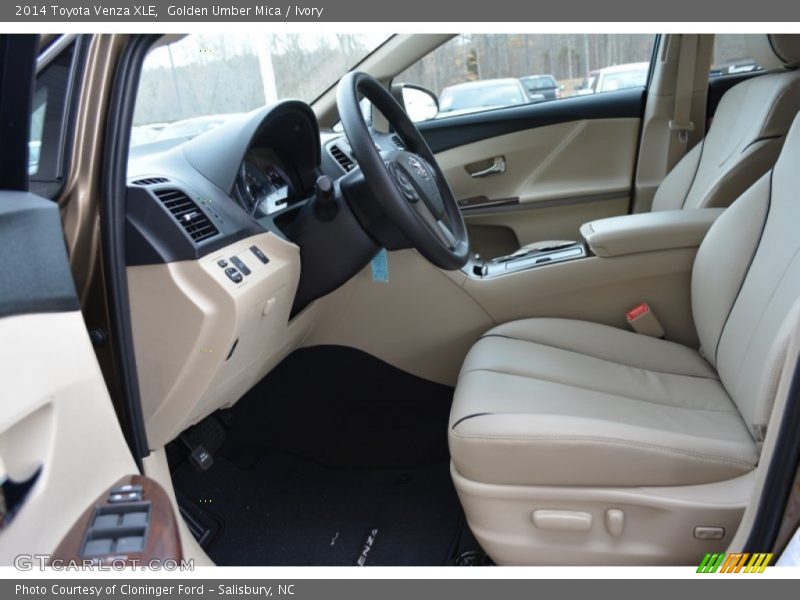 Golden Umber Mica / Ivory 2014 Toyota Venza XLE