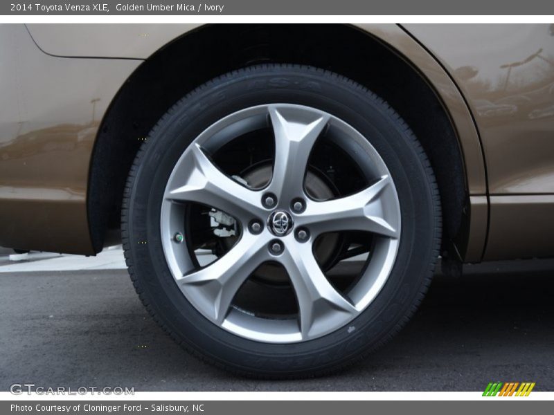 Golden Umber Mica / Ivory 2014 Toyota Venza XLE