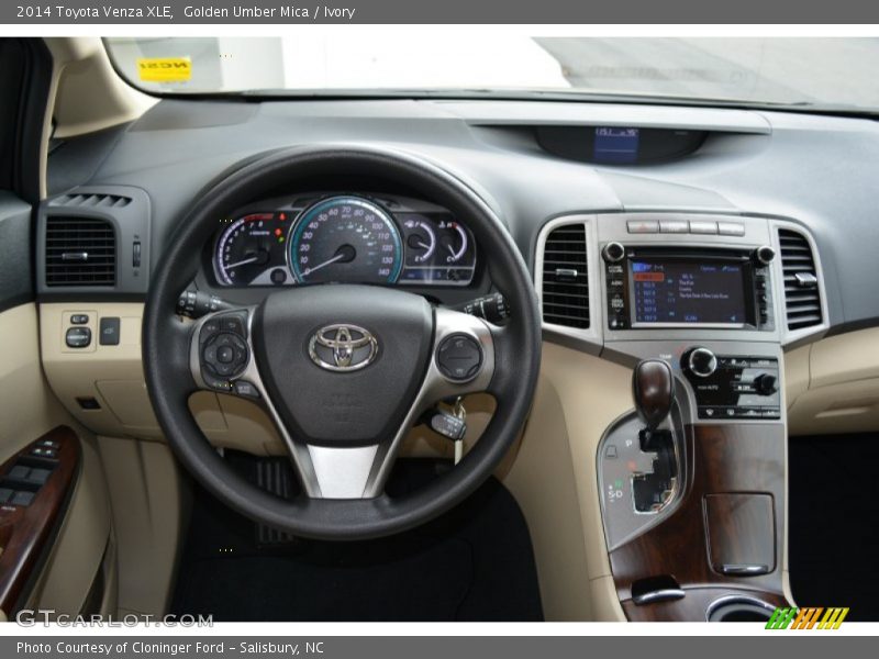 Golden Umber Mica / Ivory 2014 Toyota Venza XLE