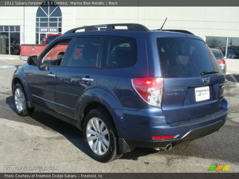 Marine Blue Metallic / Black 2011 Subaru Forester 2.5 X Limited