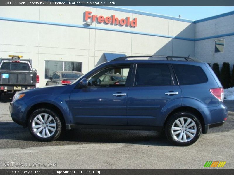 Marine Blue Metallic / Black 2011 Subaru Forester 2.5 X Limited