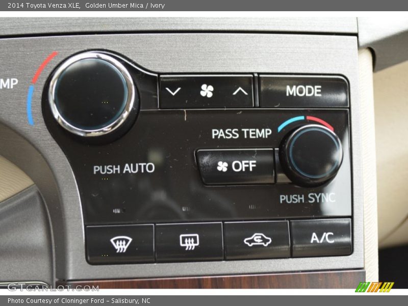 Golden Umber Mica / Ivory 2014 Toyota Venza XLE
