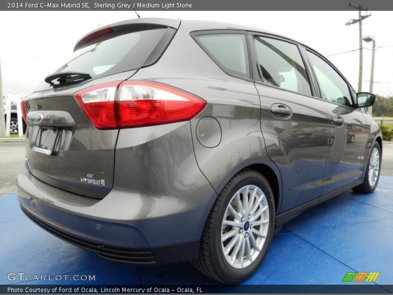 Sterling Grey / Medium Light Stone 2014 Ford C-Max Hybrid SE