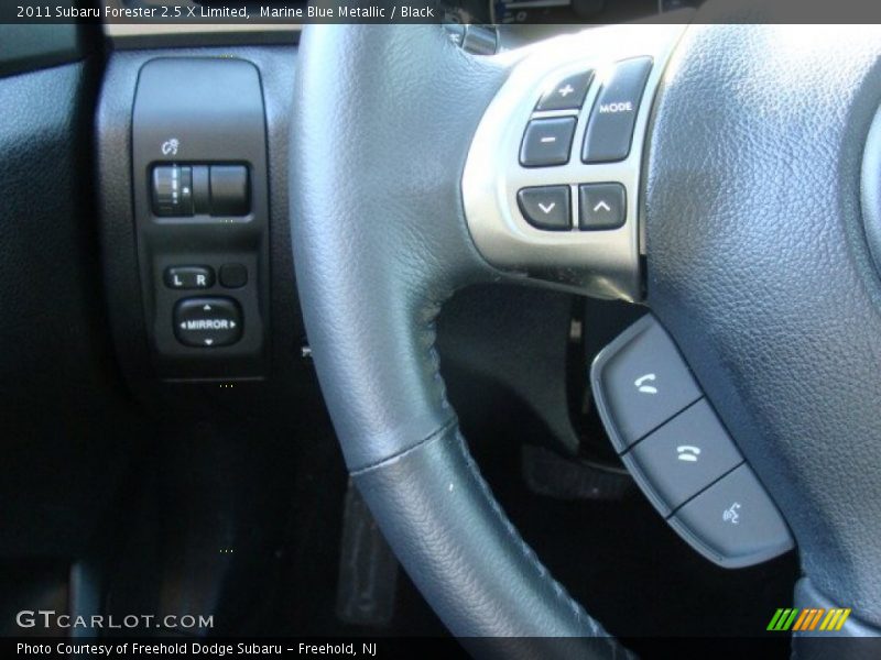 Marine Blue Metallic / Black 2011 Subaru Forester 2.5 X Limited