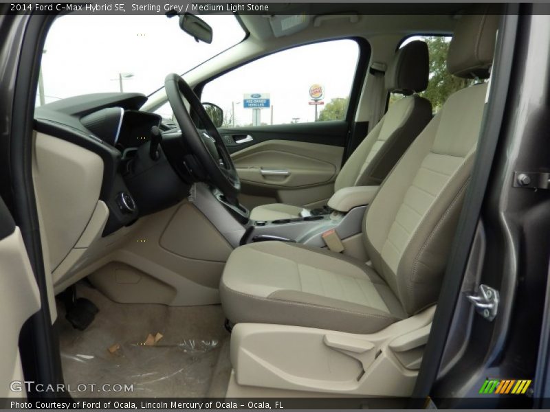 Sterling Grey / Medium Light Stone 2014 Ford C-Max Hybrid SE