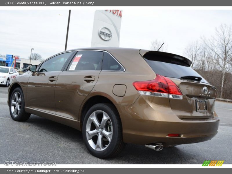 Golden Umber Mica / Ivory 2014 Toyota Venza XLE