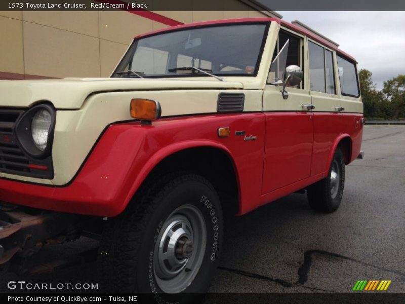 Red/Cream / Black 1973 Toyota Land Cruiser