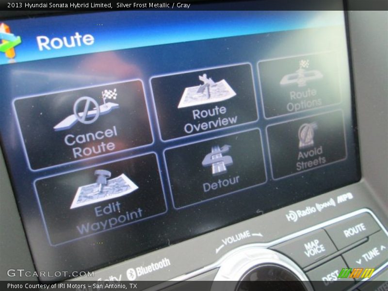 Silver Frost Metallic / Gray 2013 Hyundai Sonata Hybrid Limited