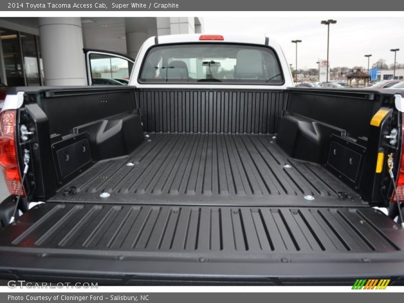 Super White / Graphite 2014 Toyota Tacoma Access Cab