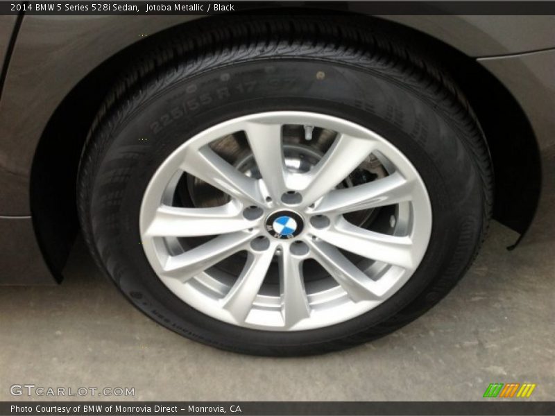 Jotoba Metallic / Black 2014 BMW 5 Series 528i Sedan